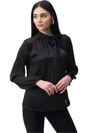 Joseph Ribkoff Femme, Blouses et Chemises, Noir, Taille: 42 FR Haut sans Manches