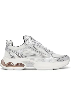 Mallet Homme, Chaussures, Blanc, Taille: 40 EU Chrome Bubble Heel Baskets