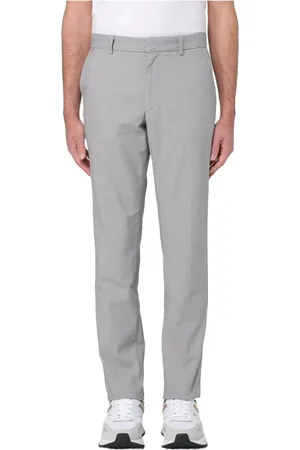 HUGO BOSS Homme, Pantalons, Gris, Taille: M Pantalon Slim-fit