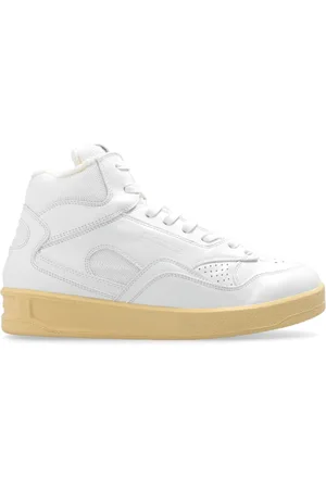 Jil Sander Homme, Chaussures, Blanc, Taille: 40 EU Baskets montantes