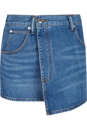 Alexander Wang Femme, Jupes, Bleu, Taille: W26 Jupe Élégante Enveloppée