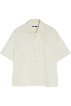 Jil Sander Femme, Blouses et Chemises, Blanc, Taille: 38 FR Chemise Blanche