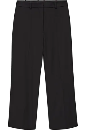 Joseph Femme, Pantalons, Noir, Taille: 40 FR Pantalon Large Noir Drapy