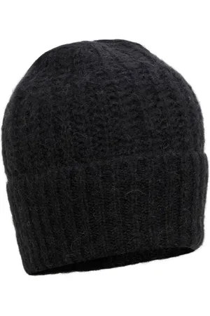 Part Two Femme, Accessoires, Noir, Taille: ONE Size Bonnet en Tricot Noir