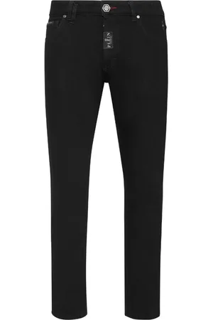 Philipp Plein Homme, Jeans, Noir, Taille: W30 Jeans Noirs
