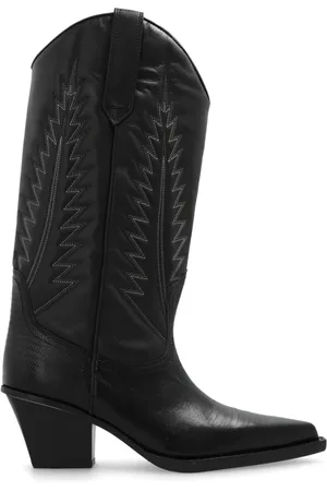 PARIS TEXAS Femme, Chaussures, Noir, Taille: 37 EU Bottes de cowboy Rosario