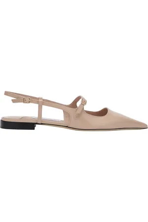 Jimmy Choo Femme, Chaussures, , Taille: 37 1/2 EU Ballerines Slingback de Mariée