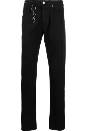 Paul & Shark Homme, Pantalons, Noir, Taille: L Pantalon Slim-fit