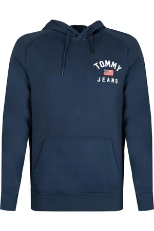 Tommy Hilfiger Homme, Sweatshirts et sweats à capuche, Bleu, Taille: M Tjm Graphic Sweat à capuche