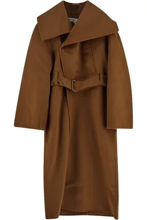 J.W.Anderson Femme, Manteaux, Brun, Taille: 40 FR Manteau Élégant pour Femme