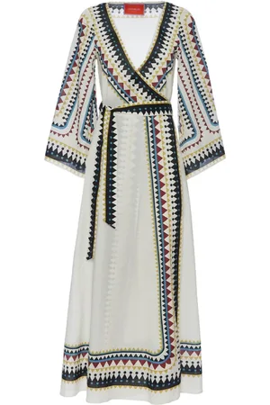 La DoubleJ Femme, Robes, Multicolore, Taille: 42 FR Robe portefeuille