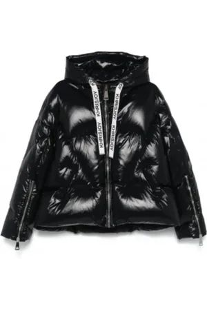 Khrisjoy Femme, Vestes, Noir, Taille: 38 FR Veste d`hiver Luxe Brillante Montpellier