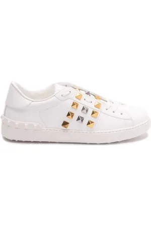 VALENTINO GARAVANI Homme, Chaussures, Blanc, Taille: 43 1/2 EU Baskets Blanches