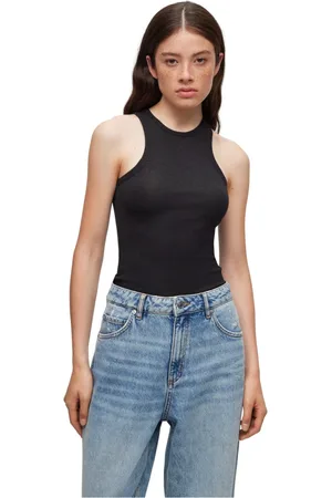 HUGO BOSS Femme, Tops, Noir, Taille: 38 FR Delabry_1 Top sans manches