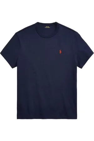 Ralph Lauren Homme, Tops, Bleu, Taille: M T-shirt à Manches Courtes