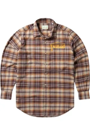 ARIES Homme, Chemises, Multicolore, Taille: L Chemise en flanelle à carreaux