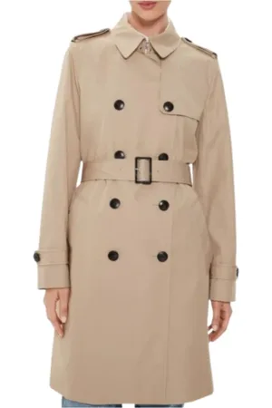Tommy Hilfiger Femme, Manteaux, , Taille: 40 FR Trench-coat ajusté en coton