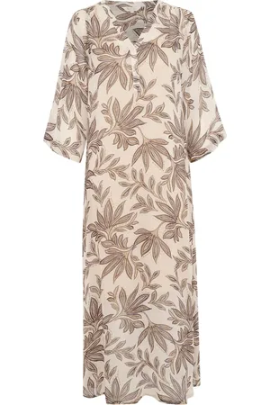Part Two Femme, Robes, , Taille: 42 FR Robe Maxi Feuille Délicate
