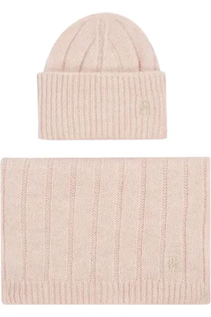 Tommy Hilfiger Femme, Accessoires, Rose, Taille: ONE Size Écharpe Automne/Hiver