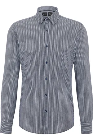 HUGO BOSS Homme, Chemises, Noir, Taille: L Chemise Hank Kent