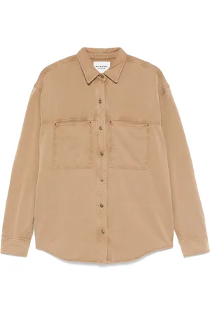 Isabel Marant Femme, Blouses et Chemises, Brun, Taille: 40 FR Chemise Raquel