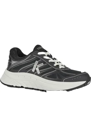 Kenzo Homme, Chaussures, Noir, Taille: 42 EU Baskets Basses Réfléchissantes en Mesh
