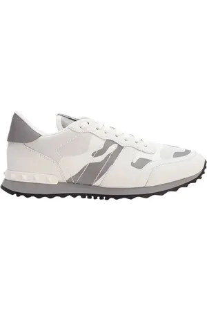 VALENTINO GARAVANI Homme, Chaussures, Gris, Taille: 40 EU Baskets Élégantes au Design Unique