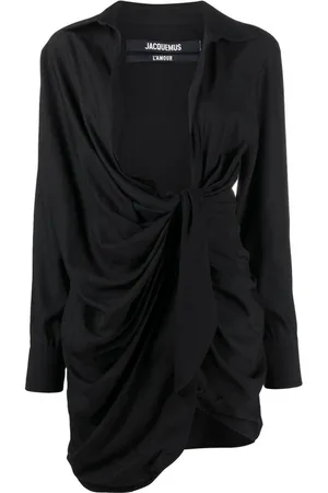 Jacquemus Femme, Robes, Noir, Taille: 36 FR Bahia Sash Dress