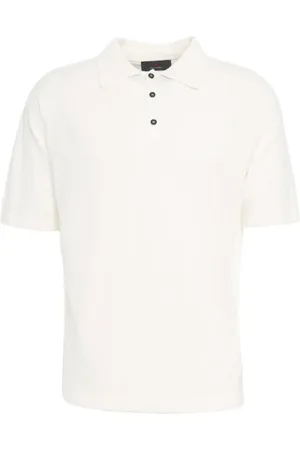 Peuterey Homme, Tops, Blanc, Taille: L Polo Terry
