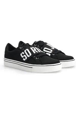 Juicy Couture Femme, Chaussures, Noir, Taille: 39 EU Baskets Basses Athlétiques