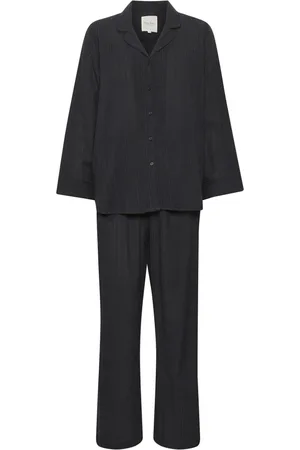 Part Two Femme, Vêtements de nuit et de détente, Bleu, Taille: 38 FR Ensemble de Nuit Confortable