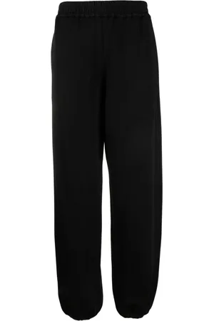 Jil Sander Femme, Pantalons, Noir, Taille: 40 FR Pantalon de jogging à taille élastique