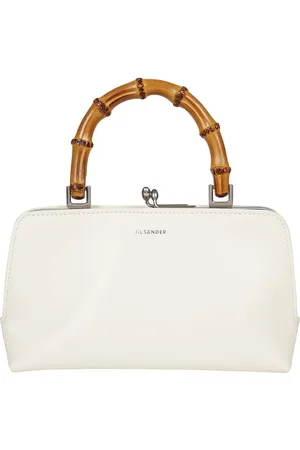 Jil Sander Femme, Sacs, Blanc, Taille: ONE Size Mini Sac en Cuir