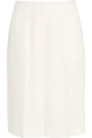 Herskind Femme, Shorts, , Taille: 40 FR Shorts Bermuda Blancs Élégants Taille Moyenne