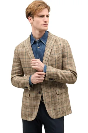 Boglioli Homme, Vestes, , Taille: M Vérification en lin K-Veste