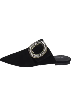 Jeffrey Campbell Femme, Chaussures, Noir, Taille: 38 EU Mules en daim