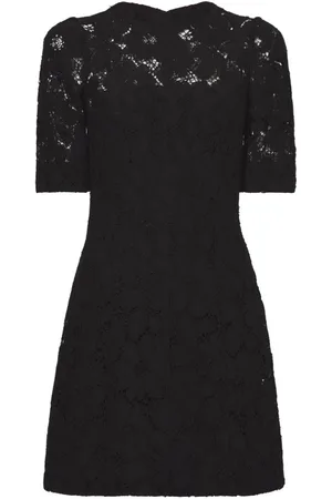 Proenza Schouler Femme, Robes, Noir, Taille: 40 FR Mini Robe en Dentelle Noire