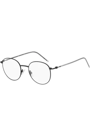 HUGO BOSS Homme, Accessoires, Noir, Taille: ONE Size Lunettes à Monture Métallique Noire Mate