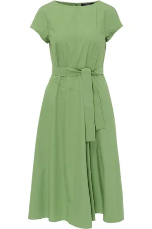 Max Mara Femme, Robes, Vert, Taille: 42 FR Robe Élégante Rouge