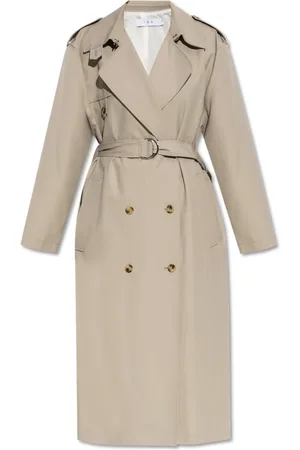 IRO Femme, Manteaux, Gris, Taille: 36 FR Kalana Trench Coat