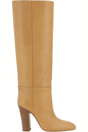 PARIS TEXAS Femme, Chaussures, Brun, Taille: 37 EU Bottines Modernes en Cuir à Talon Géométrique