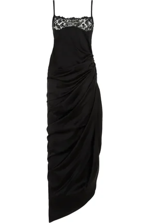 Jacquemus Femme, Robes, Noir, Taille: 38 FR La Robe Saudade Longue
