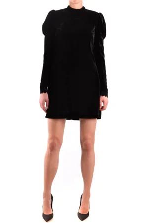 Serafini Femme, Robes, Noir, Taille: 36 FR Robe Courte de Jour