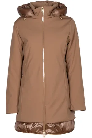 PEOPLE OF SHIBUYA Femme, Vestes, Brun, Taille: 46 FR Emi Puffer Jacket