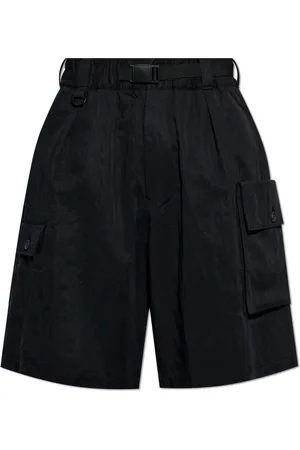 Y-3 Homme, Shorts, Noir, Taille: L Short Cargo Asymétrique en Twill
