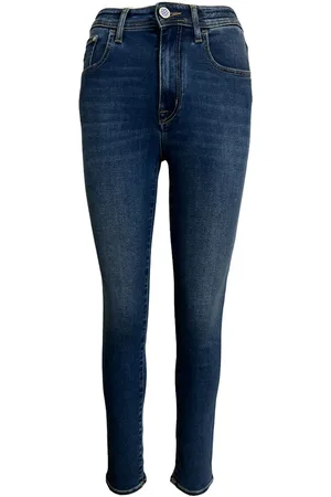 Jacob Cohen Femme, Jeans, Bleu, Taille: W28 Slim High Waist Olivia Jeans
