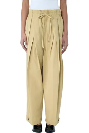 Jil Sander Femme, Pantalons, , Taille: 36 FR Pantalon à Taille Élastiquée