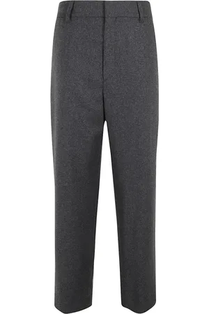 Filippa K Femme, Pantalons, Gris, Taille: 42 FR Pantalon fuselé en flanelle