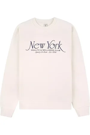 Sporty & Rich Femme, Sweatshirts et sweats à capuche, , Taille: 36 FR Sweat avec Logo Col Rond