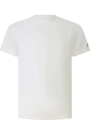 Peuterey Homme, Tops, Blanc, Taille: S Zole 02 T-shirt avec texture piqué